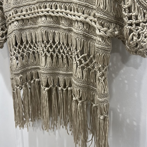fringe crochet sweater - Picture 3 of 5